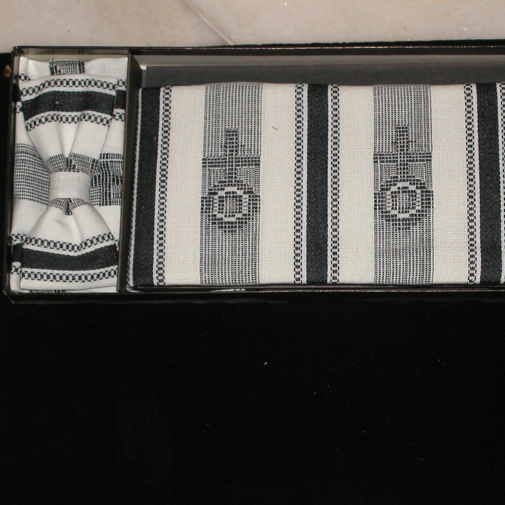 Men Formal Cravat Party Ascot Cummerbund Neck Bow